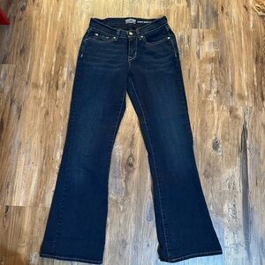 Women's Dark Blue Boot Cut Levi’s Jeans